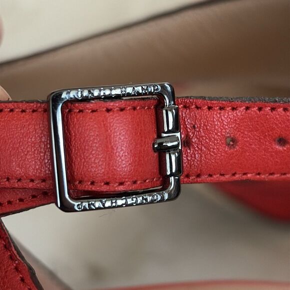 Longchamp Leather Platform Peep Toe Heels - Picture 11 of 17